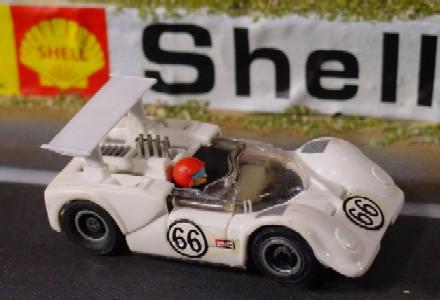 TycoPro Chaparral 2G Slot Car