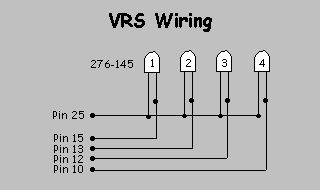 VRS Printer Port Interface Wiring Diagram