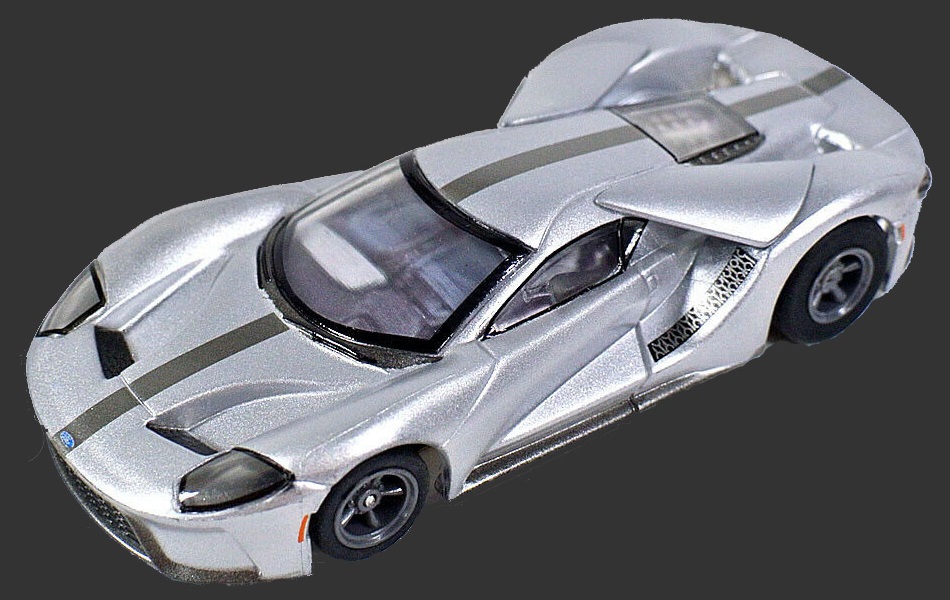 Tomy AFX Ford GT - Silver - MGP