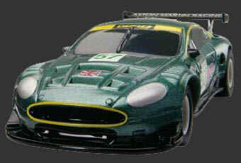Micro-Scalextric Aston Martin DBR-9 HO Scale Slot Car