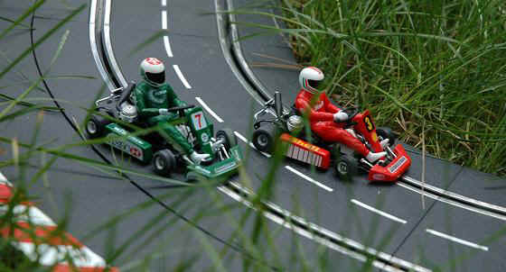 Ninco Go-Karts - Michael Schumacher & Eddie Ervine