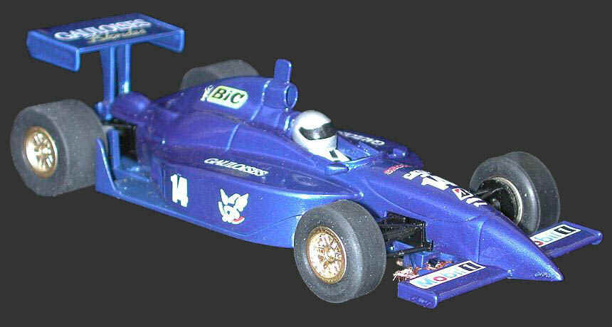 Scalextric IRL Custom Painted Blue w/ Gauloises Livery