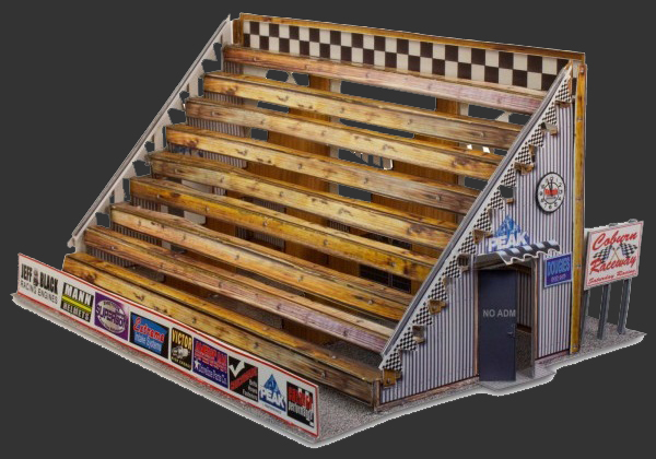 Photo-Real - Bleachers & Food Stand