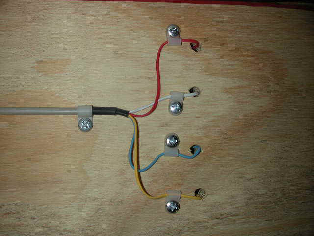 Lap Timer 2000 Photo-Cell Wiring Installed