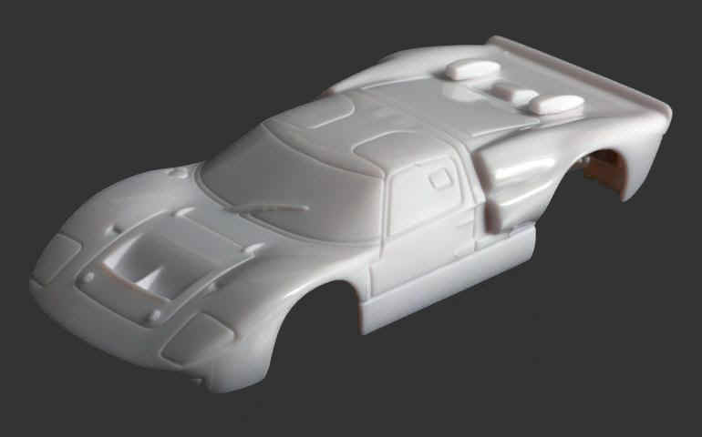 Tomy AFX Ford GT40 Body - White