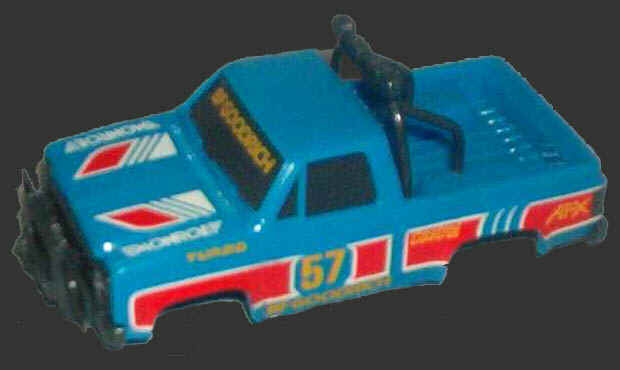 Tomy AFX GMC Pickup Blue #57 Body