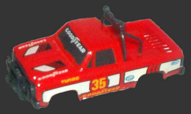 Tomy AFX GMC Pickup Red #35 Body
