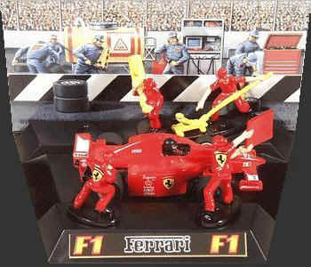 Ferrari F1 No. 3 w/ Pit Crew