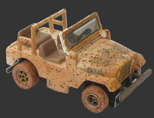Daisy Duke's Jeep - Dirty