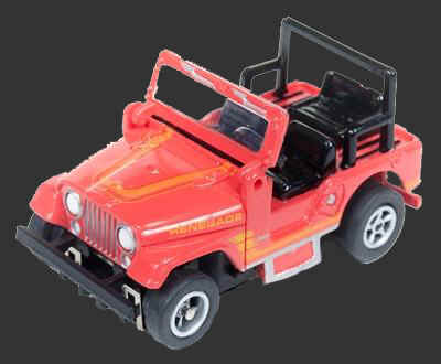 Jeep CJ-5 - Red/Black