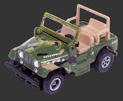 Jeep CJ-5 - Camo Green/Tan