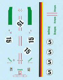 Ferrari 512 LM/S Decals #15/5