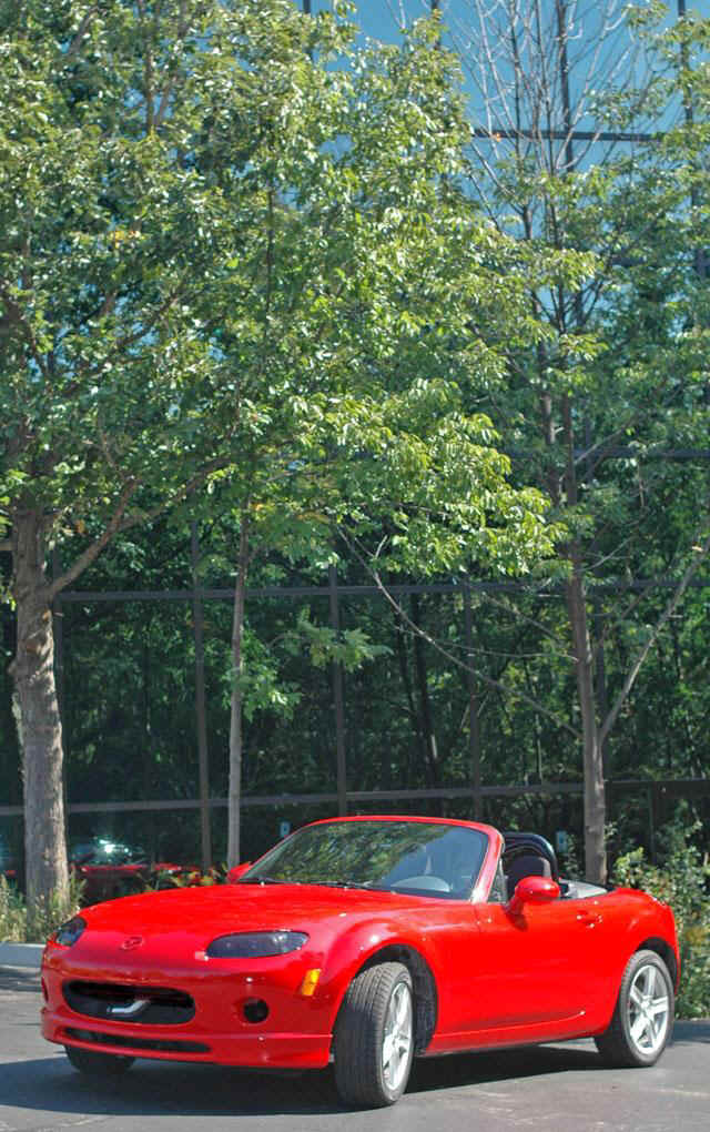 2008 Mazda Miata MX-5 Sport True Red