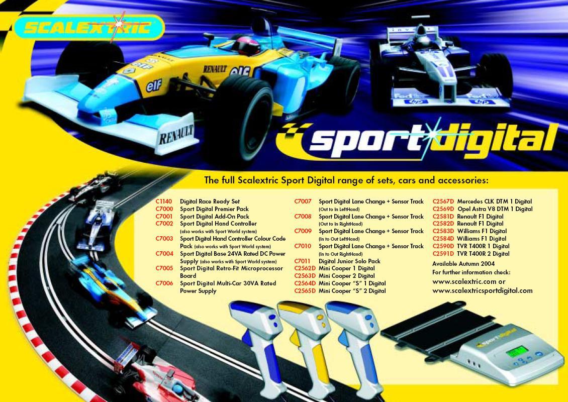 Scalextric Sport Digital Control System - Click to Enlarge...